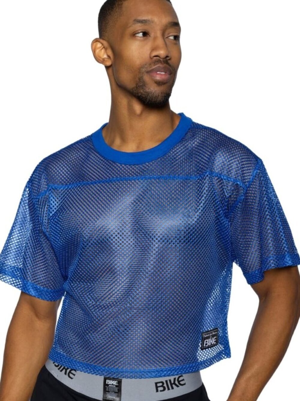 BAM 134 Short Sleeve Practice Jersey Blue
